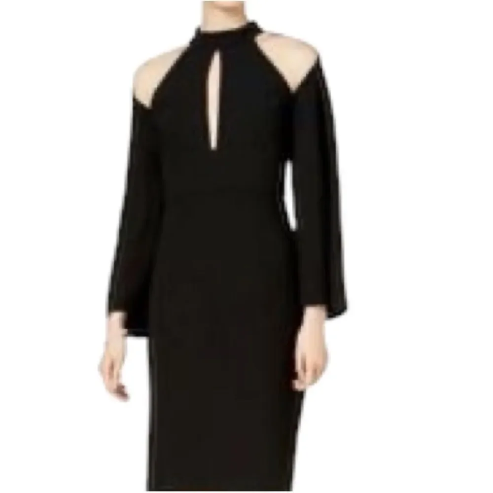 Bardot Black Midi Dress Size 4 NWT - Picture 2 of 8